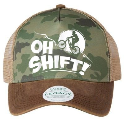 Oh Shift! Bicycle For Bike Riders & Cyclists Legacy Tie Dye Trucker Hat