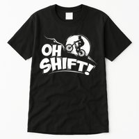 Oh Shift! Bicycle For Bike Riders & Cyclists Tall T-Shirt