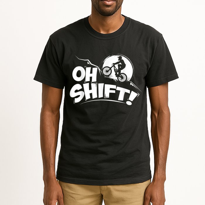 Oh Shift! Bicycle For Bike Riders & Cyclists Tall T-Shirt
