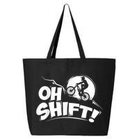 Oh Shift! Bicycle For Bike Riders & Cyclists 25L Jumbo Tote