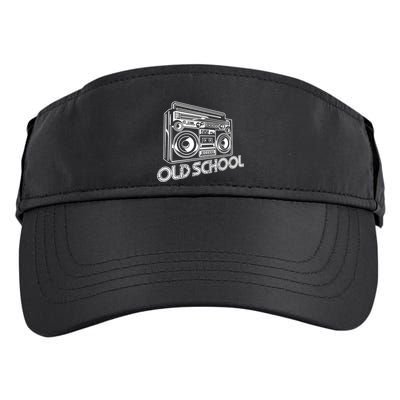 Old School Boombox 80s Rap Adult Drive Performance Visor