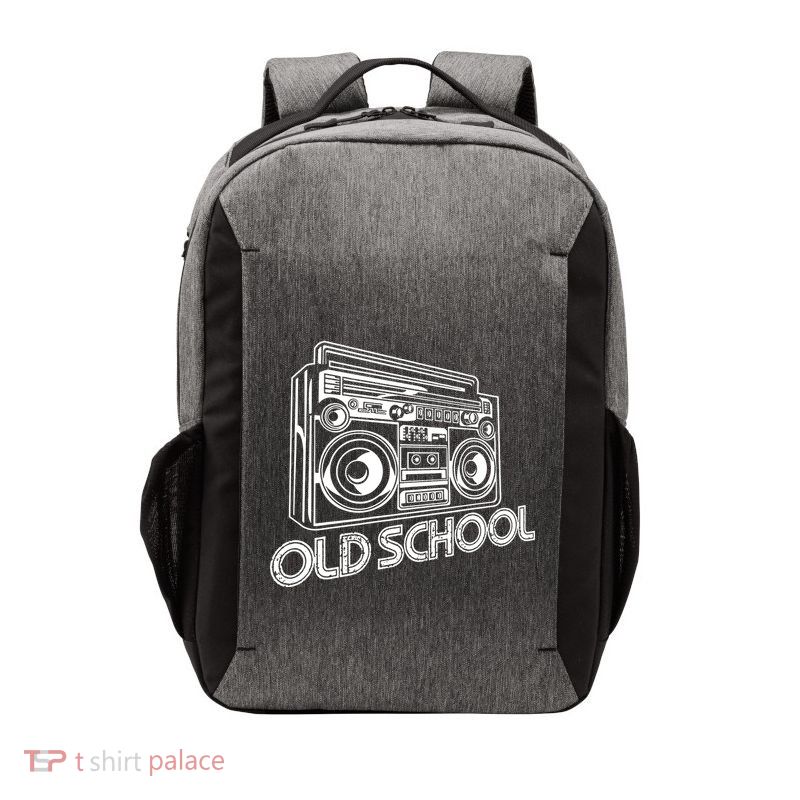 Old School Boombox 80s Rap Vector Backpack