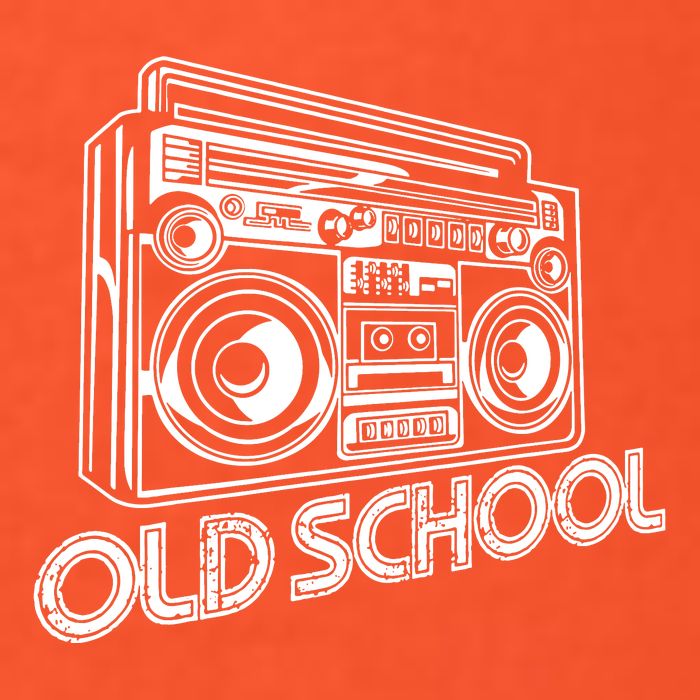 Old School Boombox 80s Rap Magnet