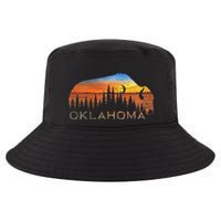 Oklahoma Sunset Buffalo Cool Comfort Performance Bucket Hat