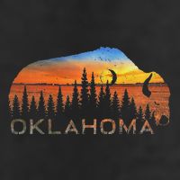 Oklahoma Sunset Buffalo Cool Comfort Performance Bucket Hat