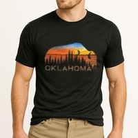 Oklahoma Sunset Buffalo Cooling Performance Crew T-Shirt