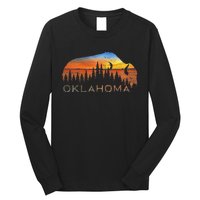 Oklahoma Sunset Buffalo Long Sleeve Shirt