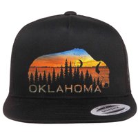 Oklahoma Sunset Buffalo Flatbill Hat