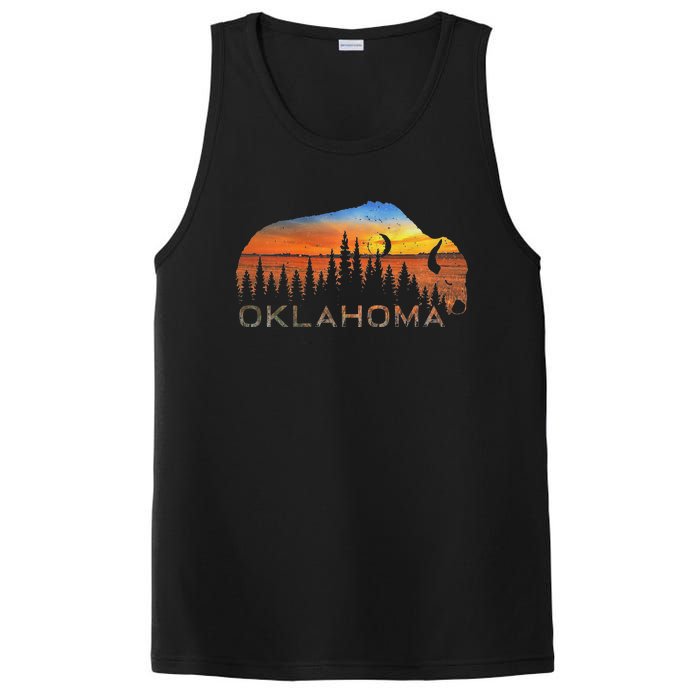 Oklahoma Sunset Buffalo PosiCharge Competitor Tank