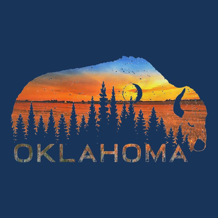 Oklahoma Sunset Buffalo Infant Baby Jersey Bodysuit