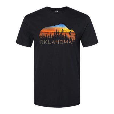 Oklahoma Sunset Buffalo Softstyle CVC T-Shirt