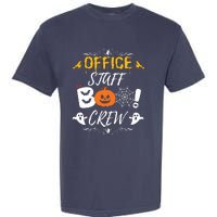 Office Staff Boo Crew Funny Halloween Matching Costume Garment-Dyed Heavyweight T-Shirt