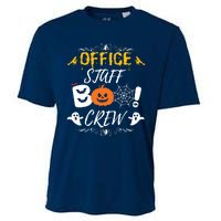 Office Staff Boo Crew Funny Halloween Matching Costume Cooling Performance Crew T-Shirt