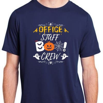 Office Staff Boo Crew Funny Halloween Matching Costume Adult ChromaSoft Performance T-Shirt