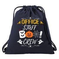 Office Staff Boo Crew Funny Halloween Matching Costume Drawstring Bag