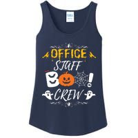 Office Staff Boo Crew Funny Halloween Matching Costume Ladies Essential Tank