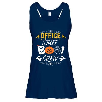 Office Staff Boo Crew Funny Halloween Matching Costume Ladies Essential Flowy Tank