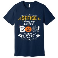 Office Staff Boo Crew Funny Halloween Matching Costume Premium T-Shirt