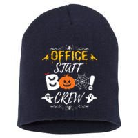 Office Staff Boo Crew Funny Halloween Matching Costume Short Acrylic Beanie