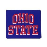 Ohio State Buckeyes Retro Arch Black Mousepad