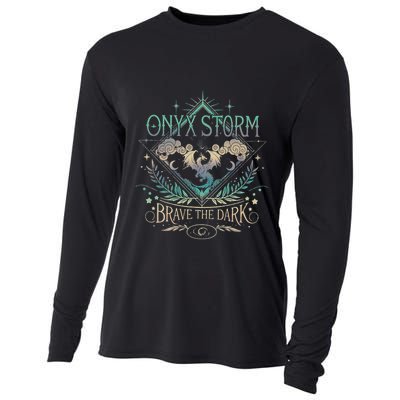 Onyx Storm Brave The Dark Cooling Performance Long Sleeve Crew