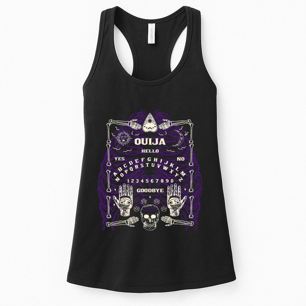 Ouija Spirit Board Womens Tank Top