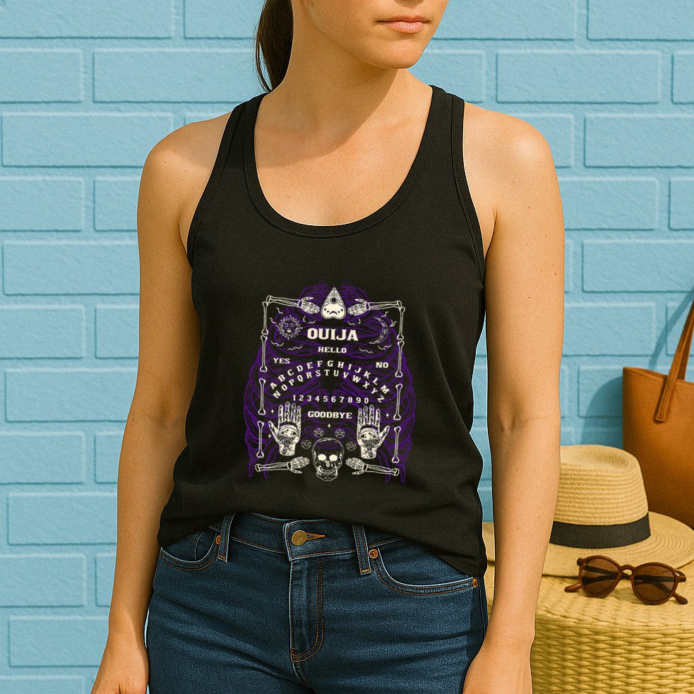 Ouija Spirit Board Womens Tank Top