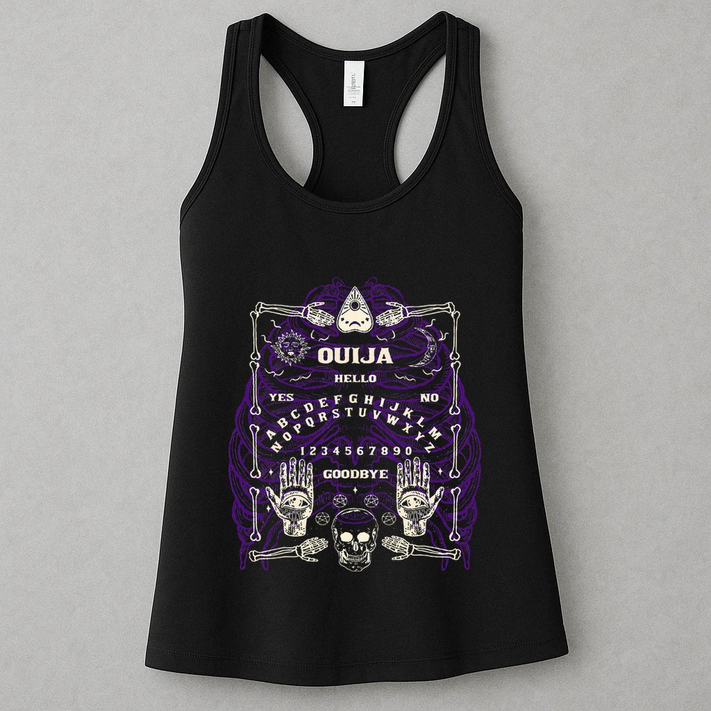 Ouija Spirit Board Womens Tank Top