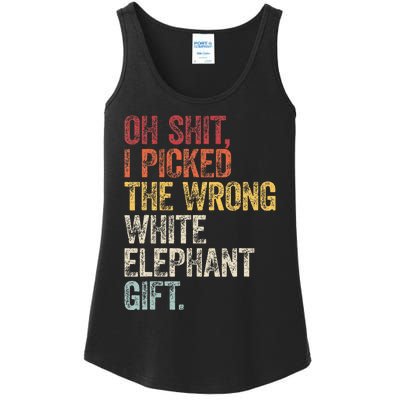 Oh Shit Best White Elephant Gifts Ladies Essential Tank