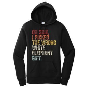 Oh Shit Best White Elephant Gifts Women's Pullover Hoodie