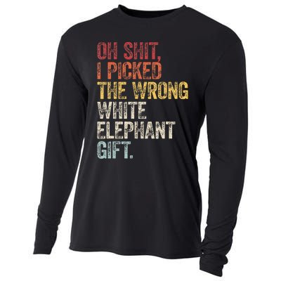 Oh Shit Best White Elephant Gifts Cooling Performance Long Sleeve Crew