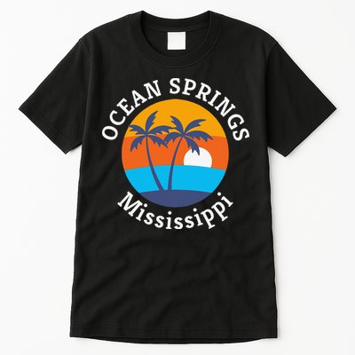 Ocean Springs Beach Mississippi Summer Vacation Souvenir Tall T-Shirt