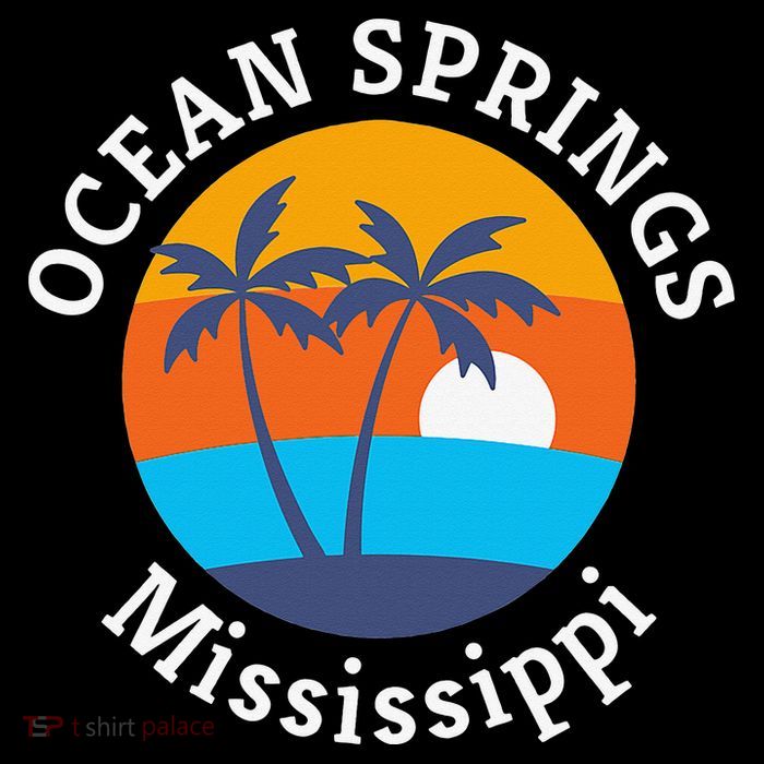 Ocean Springs Beach Mississippi Summer Vacation Souvenir 16 in Basic Backpack
