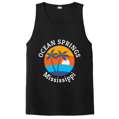 Ocean Springs Beach Mississippi Summer Vacation Souvenir PosiCharge Competitor Tank