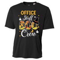 Office Staff Boo Crew Funny Halloween Matching Costume Cooling Performance Crew T-Shirt