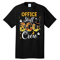 Office Staff Boo Crew Funny Halloween Matching Costume Tall T-Shirt