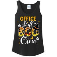 Office Staff Boo Crew Funny Halloween Matching Costume Ladies Essential Tank