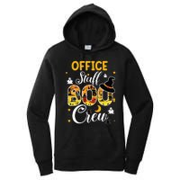 Office Staff Boo Crew Funny Halloween Matching Costume Women's Pullover Hoodie