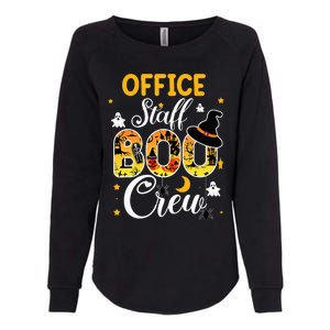 Office Staff Boo Crew Funny Halloween Matching Costume Womens California Wash Sweatshirt