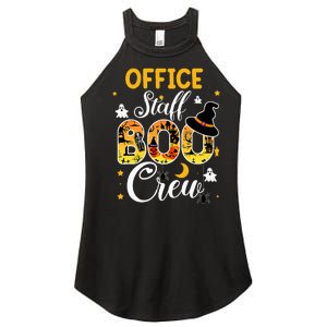 Office Staff Boo Crew Funny Halloween Matching Costume Women's Perfect Tri Rocker Tank