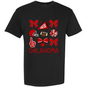 Oklahoma Sister Bow For Oklahoma Lover Garment-Dyed Heavyweight T-Shirt