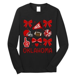 Oklahoma Sister Bow For Oklahoma Lover Long Sleeve Shirt