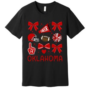 Oklahoma Sister Bow For Oklahoma Lover Premium T-Shirt