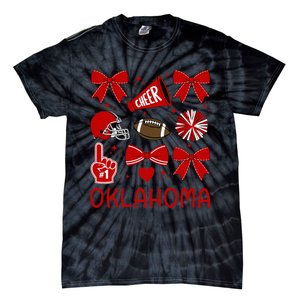 Oklahoma Sister Bow For Oklahoma Lover Tie-Dye T-Shirt