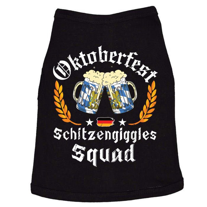 Oktoberfest Squad Bavarian Festival Munich Beer Doggie Tank