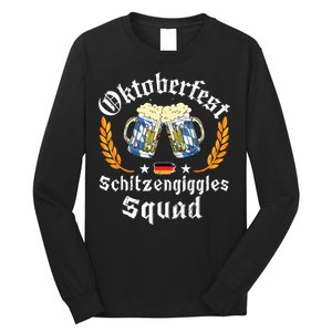 Oktoberfest Squad Bavarian Festival Munich Beer Long Sleeve Shirt