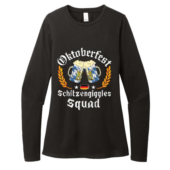 Oktoberfest Squad Bavarian Festival Munich Beer Womens CVC Long Sleeve Shirt