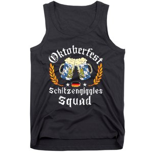 Oktoberfest Squad Bavarian Festival Munich Beer Tank Top