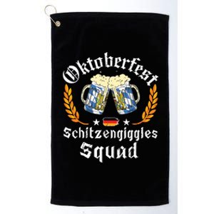 Oktoberfest Squad Bavarian Festival Munich Beer Platinum Collection Golf Towel