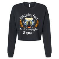 Oktoberfest Squad Bavarian Festival Munich Beer Cropped Pullover Crew